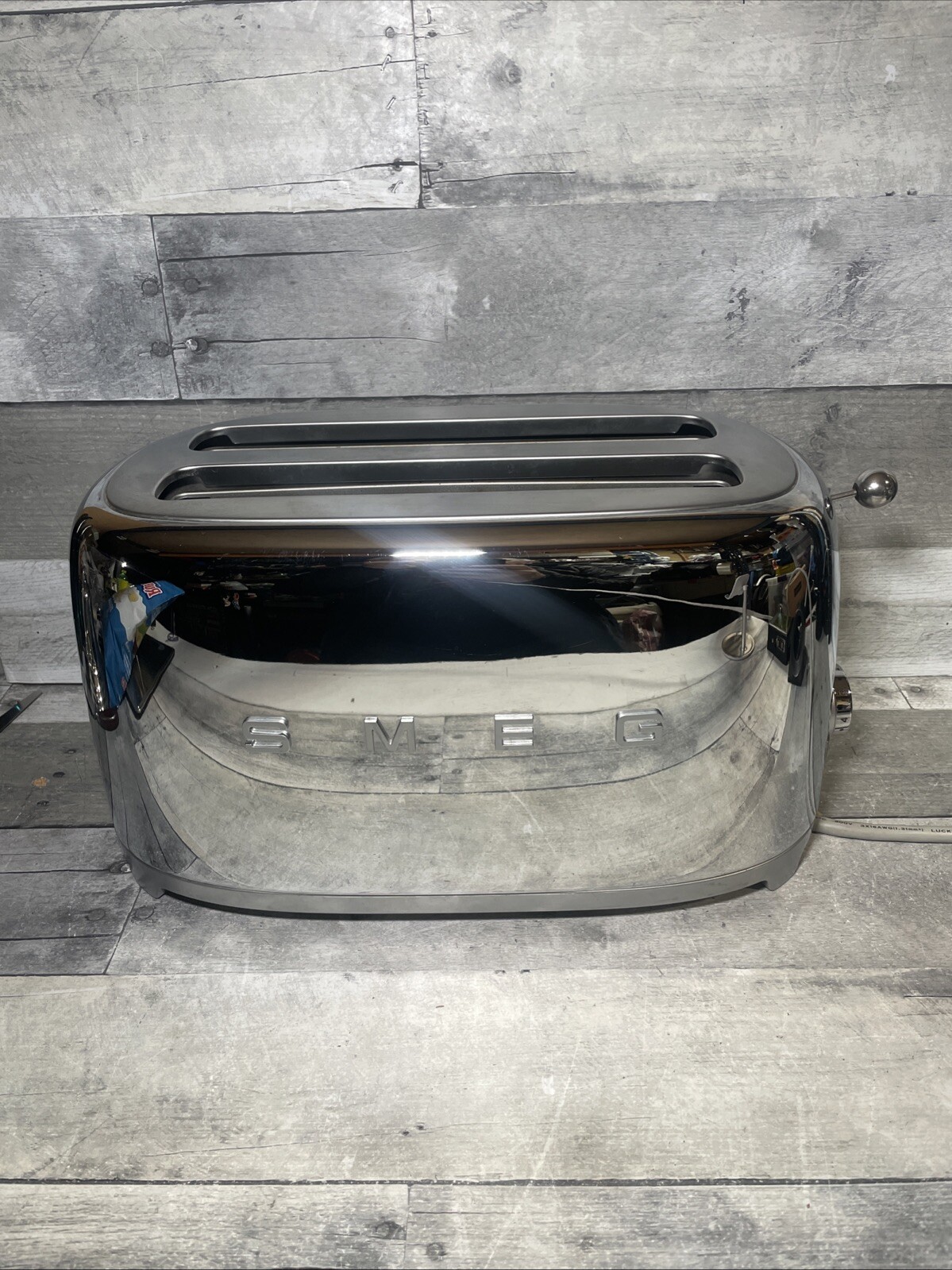 SMEG Retro 2-Slice Chrome Toaster TSF02SSUS Automatic Kitchen Essential