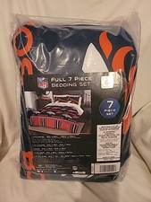 NFL Denver Broncos Full 7 PC Bedding Set......NEW