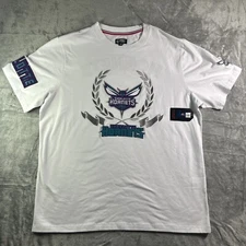 FISLL NBA- Men's Charlotte Hornets Team- Size XXL Men’s - Stitch Embroidery-NWT