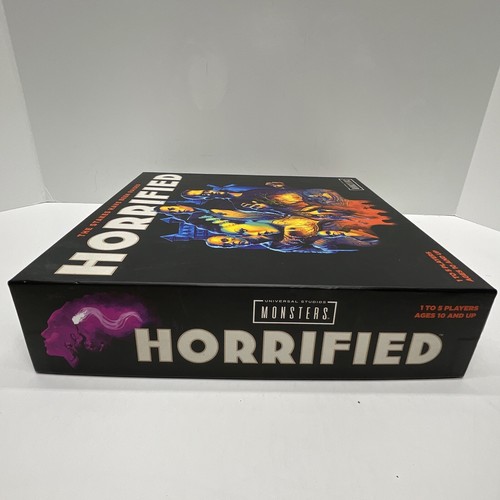HORRIFIED Universal Studios Monsters Strategy Board Game Dracula Frankenstein - Picture 11 of 24