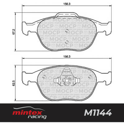 Mintex Racing MDB2272 M1144 High Performance Brake Pads