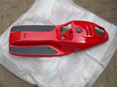 Malaguti ET Klappmoped Trittbrett Verkleidung Abdeckung Rot Fairing Coperchio - Bild 1 von 4