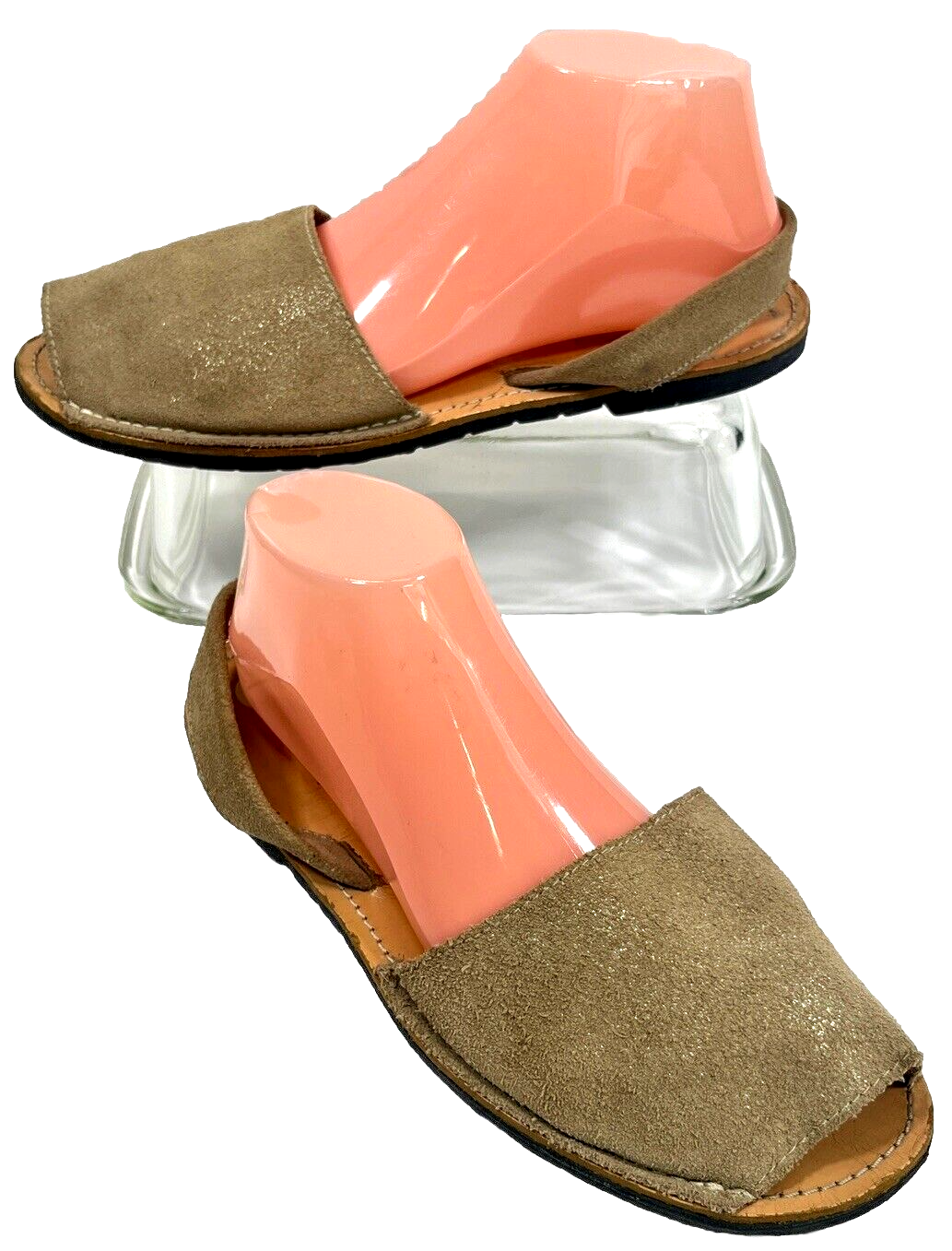 APL Sandali Jeffrey Campbell donna taglia 10 US 41 EU Menorca beige slingback Spagna