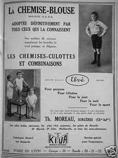 PUBLICITÉ KIVA ELVÉ LA CHEMISE-BLOUSE ET COMBINAISONS PYJAMAS GILETS FLANELLES