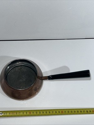 Vintage Kupfer Fondue/Saucentopf Bodendurchmesser 14 cm guter gebrauchter Zustand