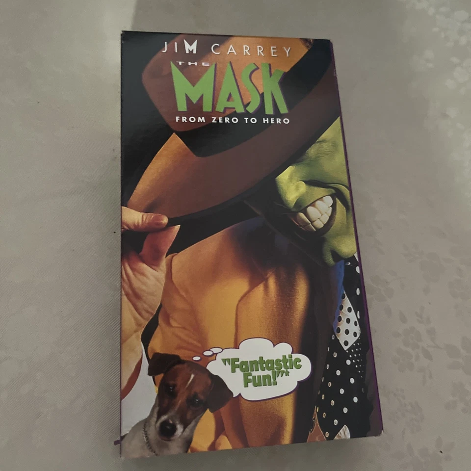 1994-95 The Mask from Hero to Zero Jim Carrey VHS Foto 3 de 4