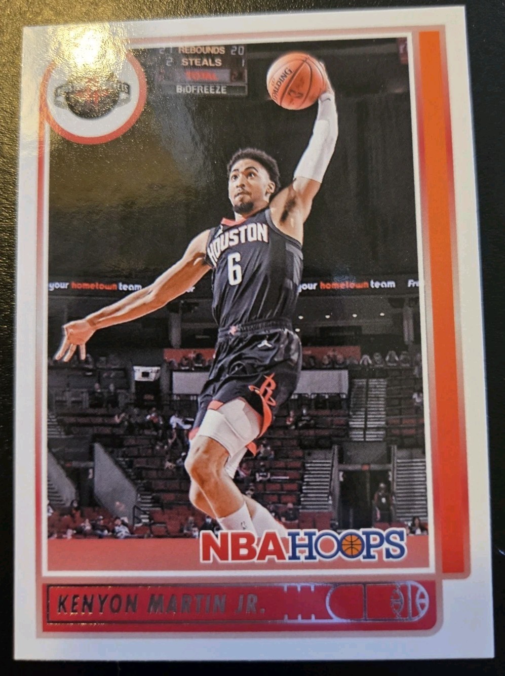 2021-22 Panini NBA Hoops Basketball Kenyon Martin Jr. #194 Houston Rockets