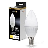 Kobi Premium LED Lampe SW 8,5W E14 3000K 1360Lm Keramik