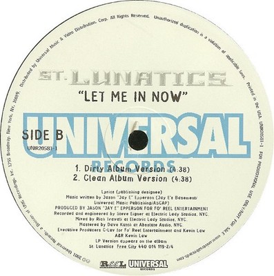 St. Lunatics, Summer In The City, (12'', Promo), NM or M-, 4086453319