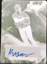 ⚾️ KOLT MYERS 2023 Leaf Perfect Game National Showcase AUTO PRINTING PLATE #1/1