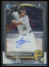2025 Bowman Draft Chrome Prospect Adonys Guzman Auto