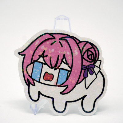 Doro Sticker, Crying - Holo Vinyl 2.3''x2'' - Goddess of Victory: NIKKE