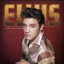 2026 Elvis Presley Mini Wall Calendar