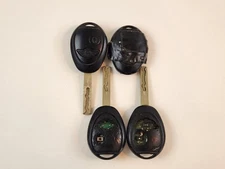 FOR PARTS  LOT OF 4 ORIGINAL MINI COOPER 02-05 OEM HEAD KEY LESS REMOTE 315MHz