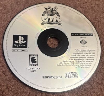 --DISC ONLY-- Crash Bash: Collector's Edition (PlayStation 1, PS1)