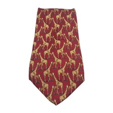 John Comfort Giraffe Mens Silk Tie Classic Designer Neckti Buy 2 Get 1 Free BX8