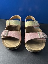 Cat  Jack Toddlers Reagan Footbed Sandals Pink Sparkle 6