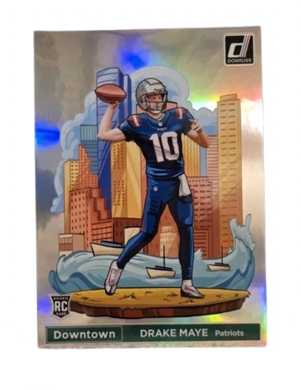 2024 Panini Donruss - Downtown! Drake Maye #13 Oversized (RC)