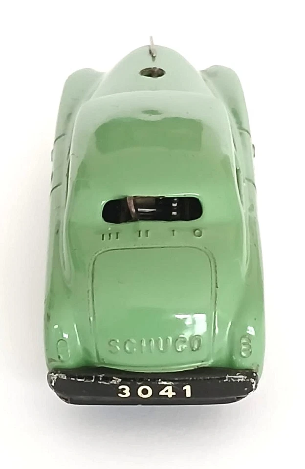 Schuco Blechspielzeug🚘Varianto-Limo 3041🚗1950er|Farben-Rarität Hellgrün✅ - Bild 4 von 4