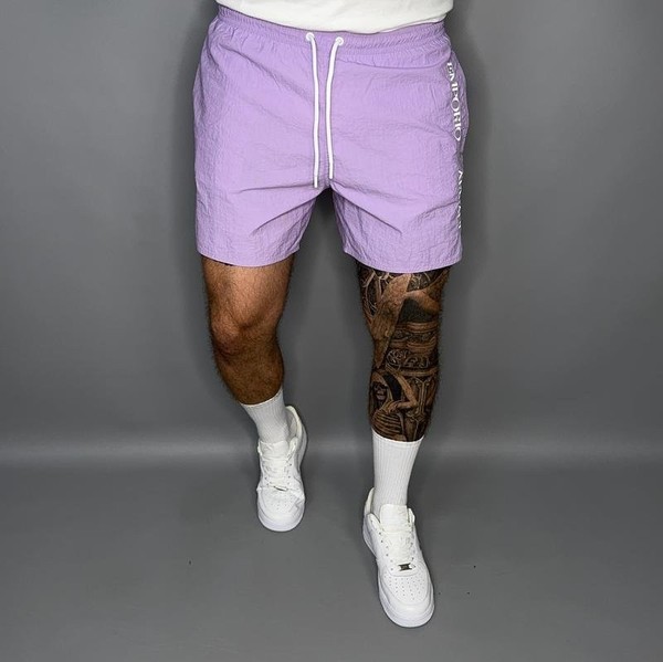 Men Emporio Armani Shorts Lilac 31
