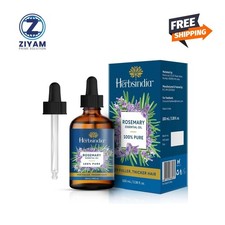 Rosemary Essential Oil for Hair - Huge 3.3 Fl Oz - 100 Pure - Premium Grade