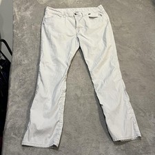 Travis Mathew Golf Pants Mens 38x30 Gray Stretch Chino 5 Pocket Casual Golf