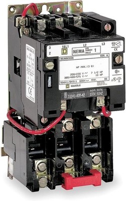 8536SEO1V02S Square D Size 3 Motor Starter 120VAC Coil *Brand New Factor Sealed*