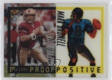 2000 Topps Gallery Proof Positive Steve Young Mark Brunell #P9 HOF 12gr