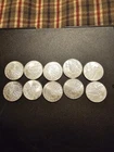 LOT OF TEN 1/10oz  Golden State Mint INCUSE Indian Head Eagle Back SILVER Round