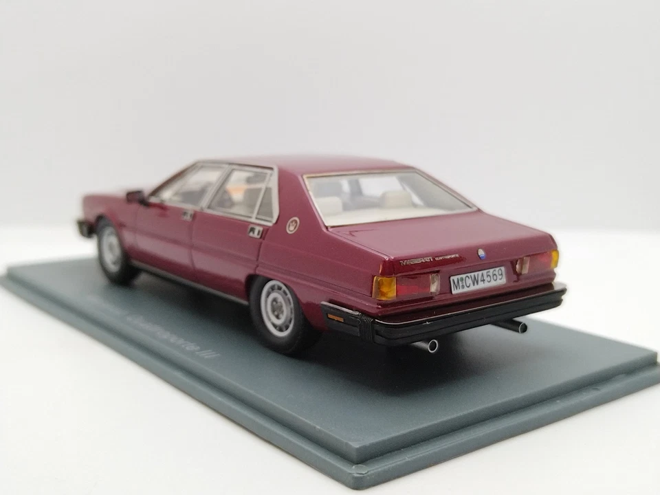 NEO 1/43 Maserati Quattroporte Royale III 1987. Limited 300. Extremely Rare! - Image 4 of 4