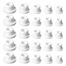 25 PCS Silicone Salt Pepper Shakers Stoppers Plugs 9.5/11.5/12.5/14.5/15.5mm