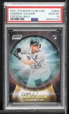 2021 Topps Stadium Club Chrome Crystal Ball Andrew Vaughn PSA 10 GEM MT n0c