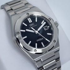 IWC Ingenieur Black Dial Stainless Complete Set Mint - IW328901 4