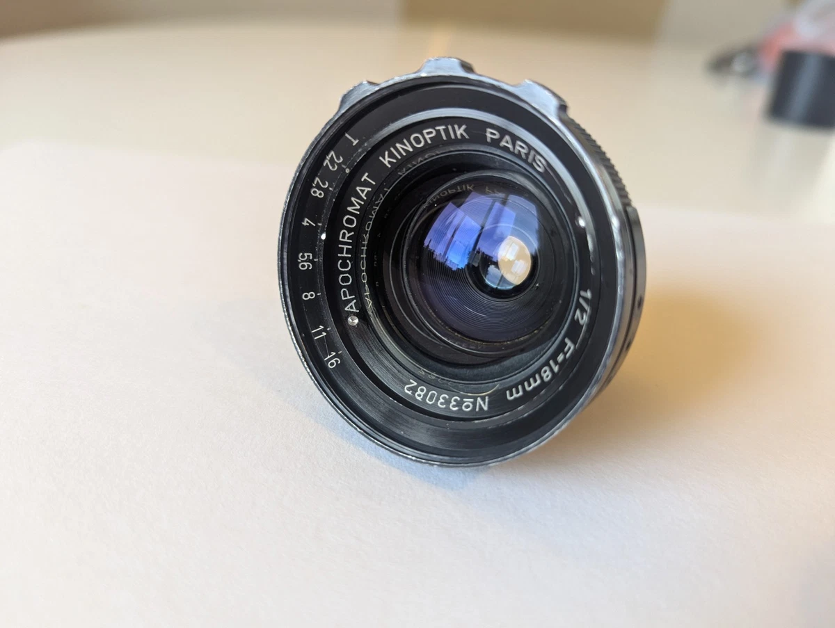 Lot 371 - A Kinoptik Apochromat f/2 25mm Lens