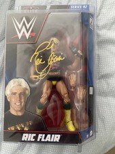 Ric Flair Wwe  Elite Figure New Autographed signed Wcw