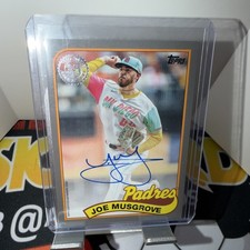 2024 Topps Joe Musgrove Platinum 1/1 Auto 89ba-jmu Padres