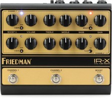 Friedman IR-X Dual Tube Preamp and DI