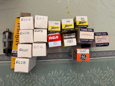 A "Lot" of Vacuum Tubes Tung-Sol/RCA/Zenith/GE/Admiral