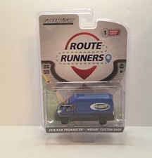 2018 '18 DODGE RAM PROMASTER ROUTE RUNNERS SERIES 1 GREENLIGHT DIECAST 2020