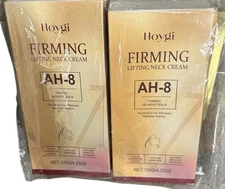 Lot of 2 Hoygi Firming Lifting Neck Cream 4.23oz Each Sealed Exp 3/2028
