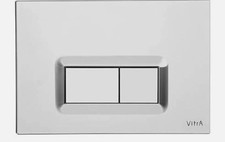 Vitra Chrome  Flush Plate Loop R Mechanical 740-0680