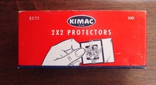 NOS, Box of Thin Kimac 2 x 2 Protectors for standard 35mm /cardboard slides