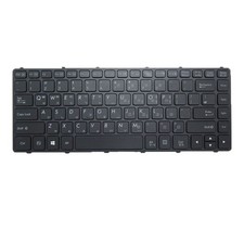 Used Laptop Backlit Keyboard For GETAC S410 G2 S410G2 Korean KR Black Frame