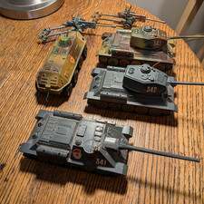 Model Tank Military Equipment Soviet Metal Toy Collectible USSR