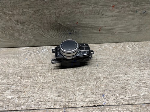 OEM BMW F02 F10 F30 F33 CENTER CONSOLE MENU RADIO INFO GPS SWITCH BUTTON I-DRIVE - Picture 2 of 5