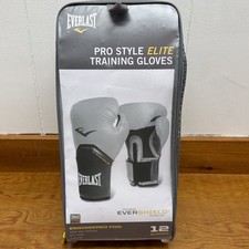 Everlast Elite Pro Style Training Gloves, Whi...