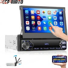 Autoradio Bluetooth 1 Din 7" Bildschirm IPS Touchscreen Radio FM BT USB AUX