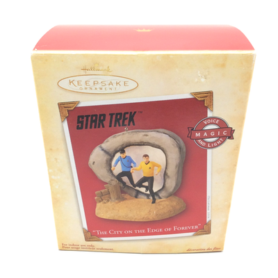 2004 Hallmark STAR TREK “The City On The Edge of Forever” Keepsake