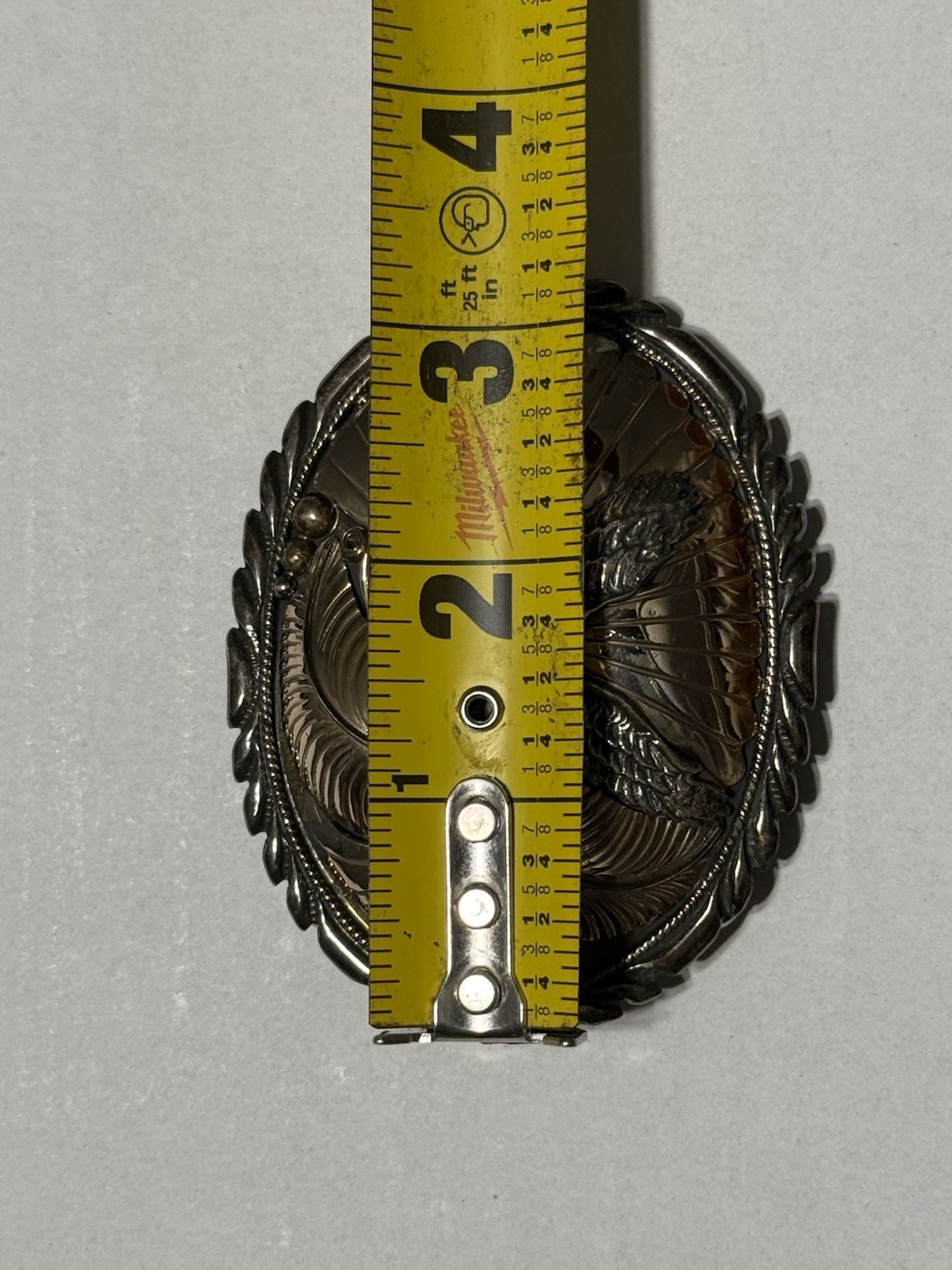 Sterling Silver Eagle Native American Western Cow… - image 8