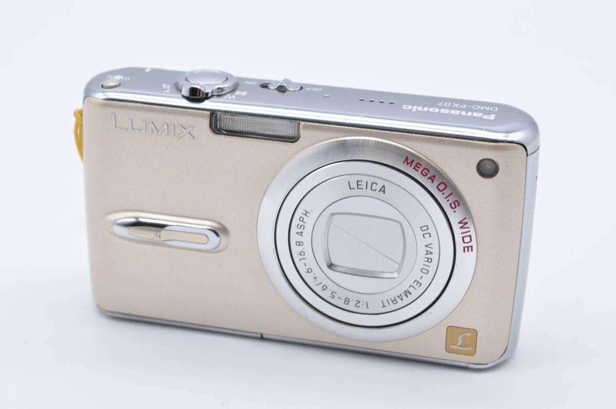 Panasonic Lumix DMC-FX07 Digital Camera Gold JAPAN | eBay